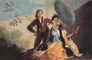 Francisco Goya The Parasol oil painting reproduction